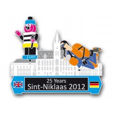 Sint Niklaas 2012 25 Years Silver White Bertie and Action Man